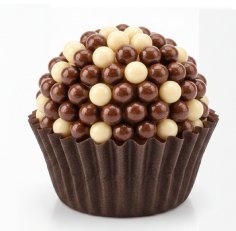 Brigadeiro Chocoballs com bolinhas crocantes de chocolate