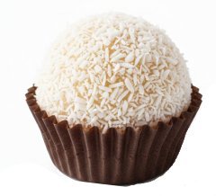 Brigadeiro de Coco e flocos de coco médio ralado