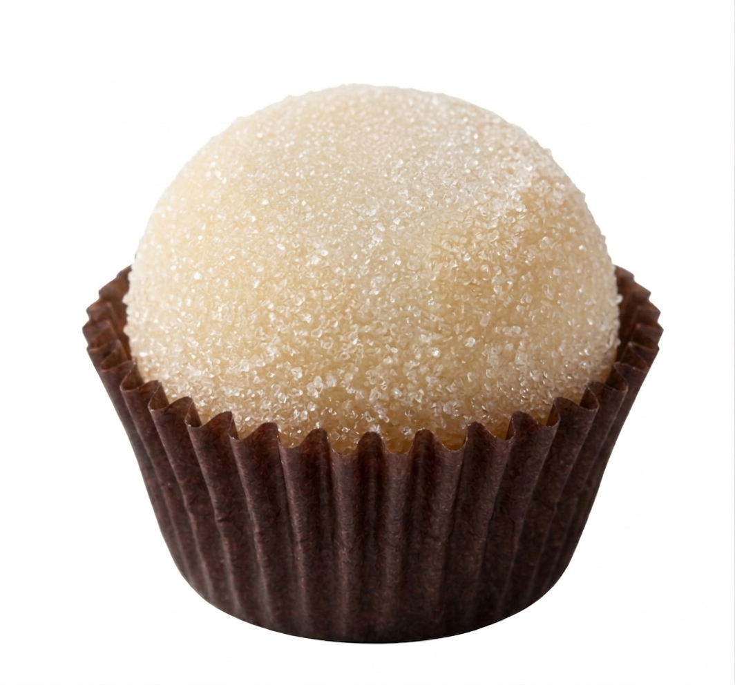 Brigadeiro de Cupuaçu com chocolate branco